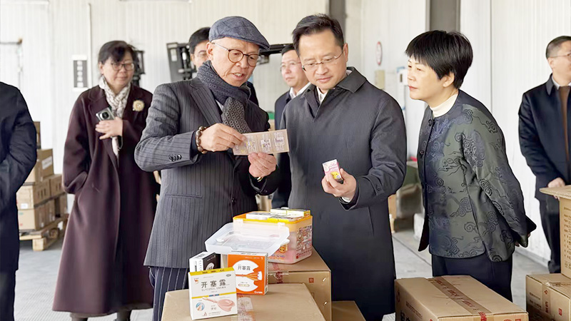 奉贤区委书记袁泉一行调研必发888制药